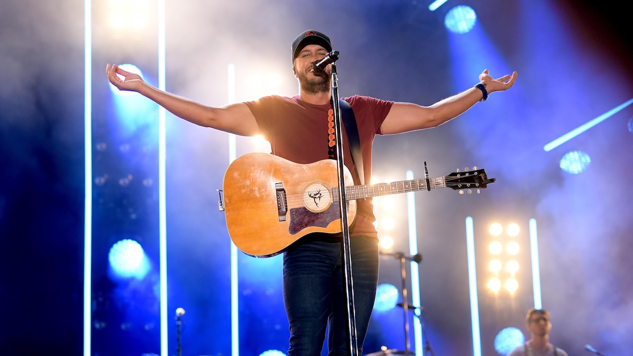 Luke Bryan au YQM Country Fest à Dieppe en 2025