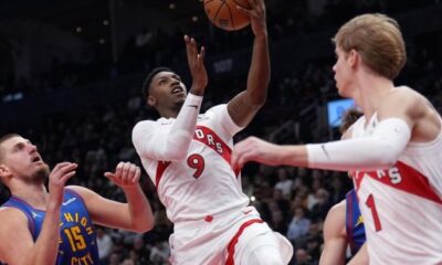 Barrett returns to Raptors as Barnes gets hurt