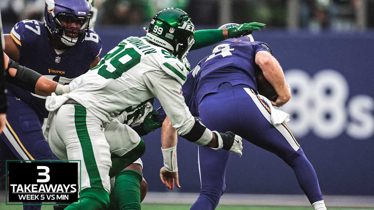 3 Takeaways from Jets vs. Vikings in Week 5