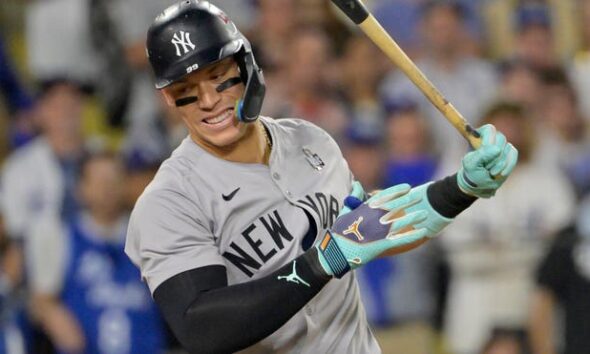 Aaron Judge postseason stats: Yankees slugger struggling mightily