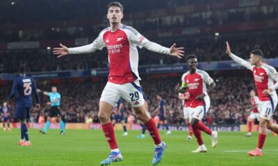 Arsenal show impressive strength, depth in beating PSG