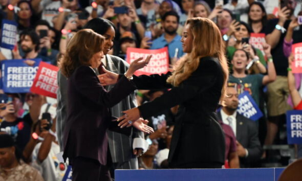 Beyoncé endorses Harris for president at Houston rally: "It's time to sing a new song"