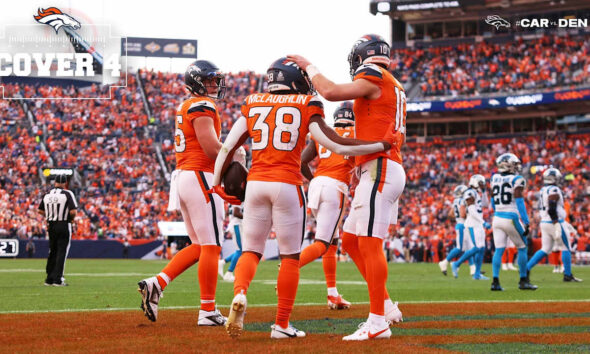 Broncos race back from early deficit, earn fifth win via 28-14 win over Panthers