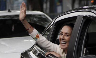 Claudia Sheinbaum sworn in as 1st female president of Mexico