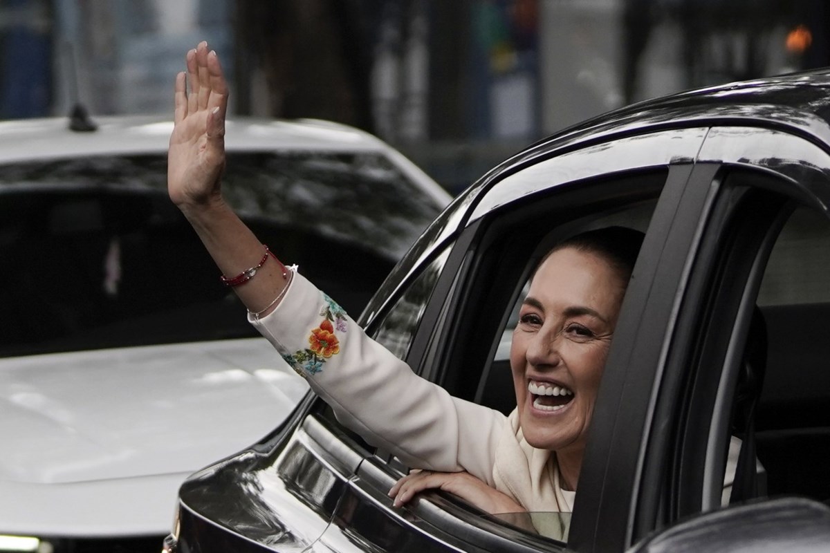 Claudia Sheinbaum sworn in as 1st female president of Mexico