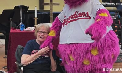 Cleveland Guardians superfan Carolyn Leedy