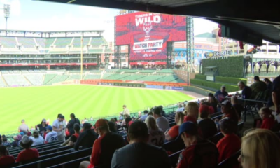 Detroit Tigers host watch party at Comerica Park for game 2 of AL Wild Card Series