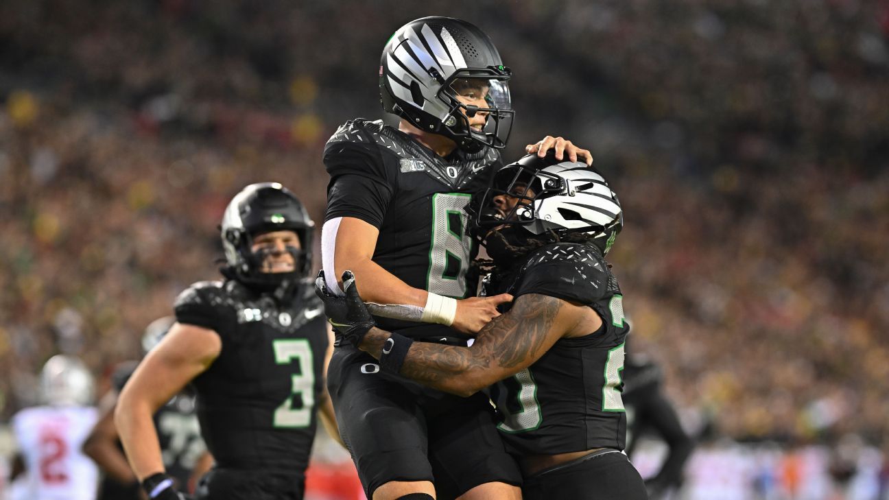 Dillon Gabriel delivers as Oregon survives Ohio State