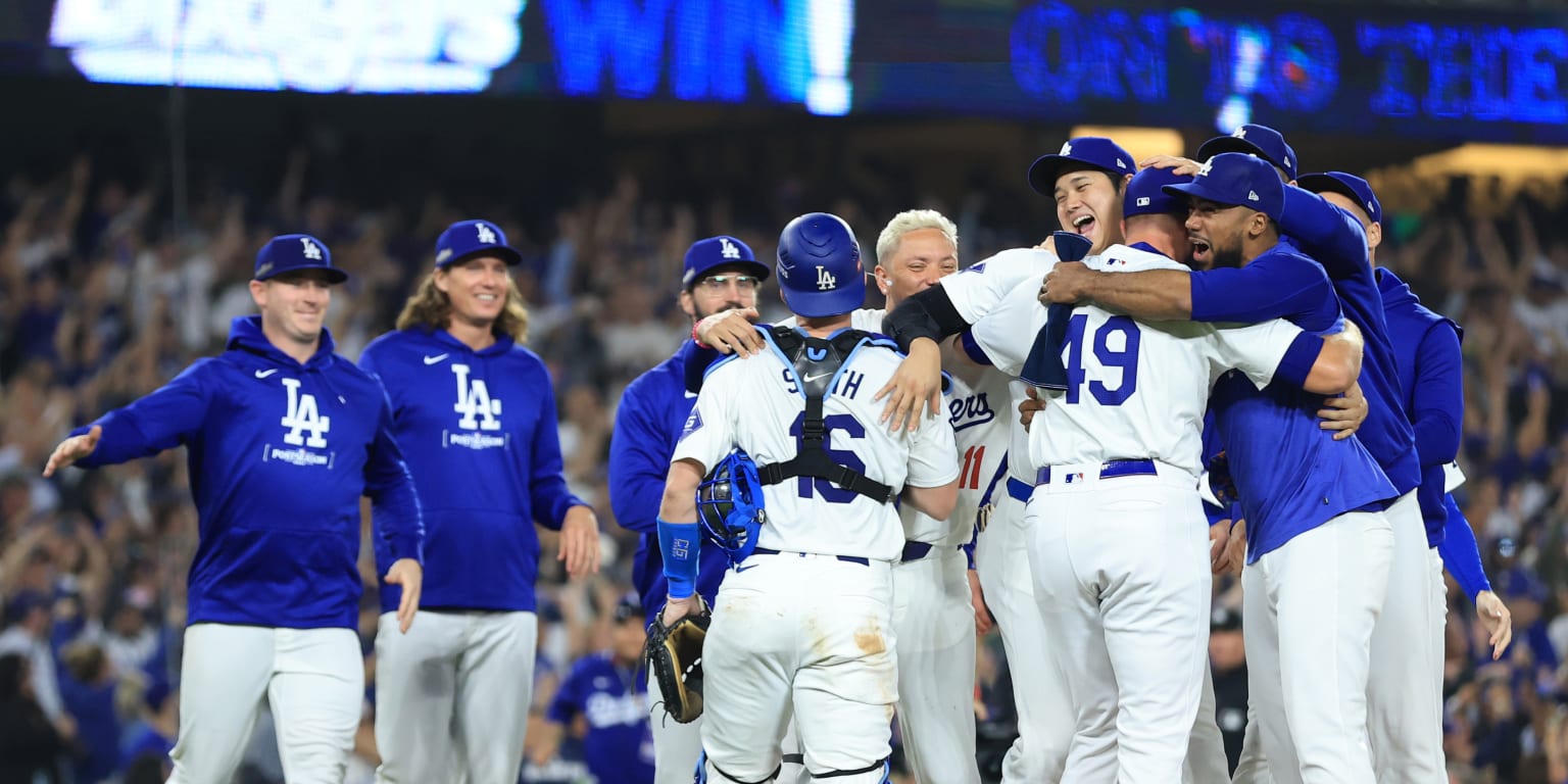 Dodgers win NLDS 2024