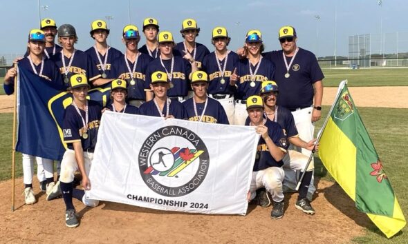 Estevan U18 AA Brewers named Baseball Sask's top senior team