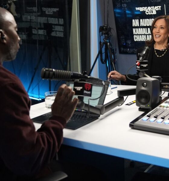 Harris sits for interview with Charlamagne Tha God