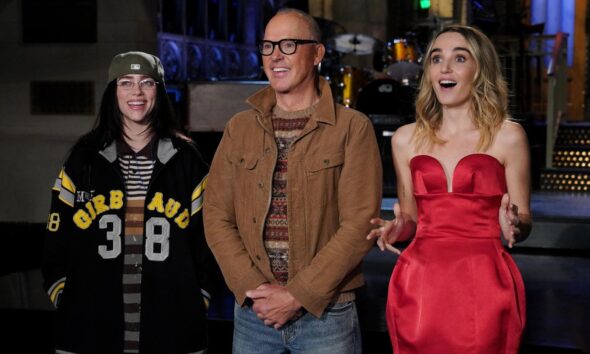 Host Michael Keaton Is Slightly Squandered On ‘SNL’ With Billie Eilish