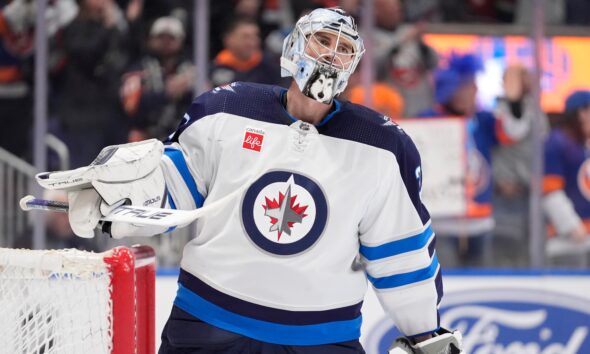 Ice Chips: Connor Hellebuyck to start for Winnipeg Jets against Edmonton Oilers