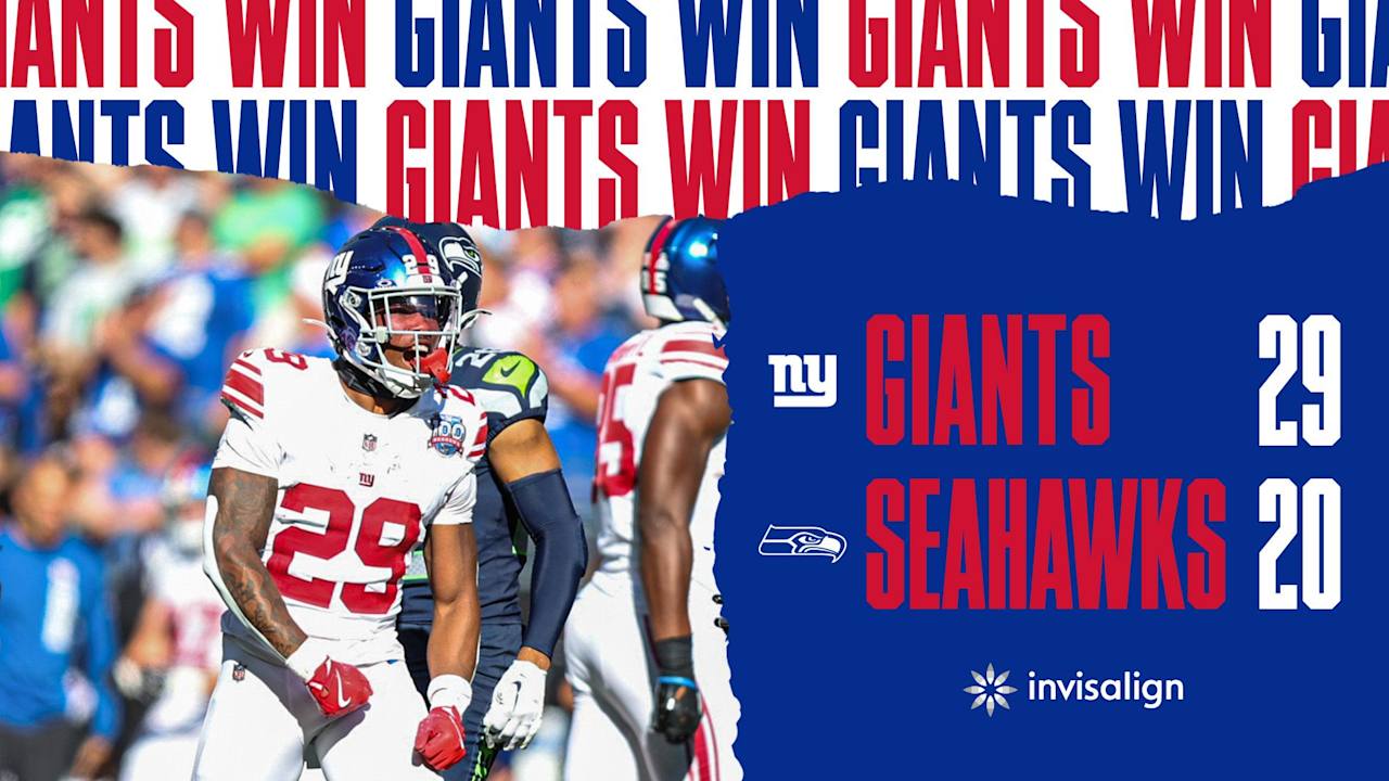 Instant Analysis: Giants defeat Seahawks, 29-20