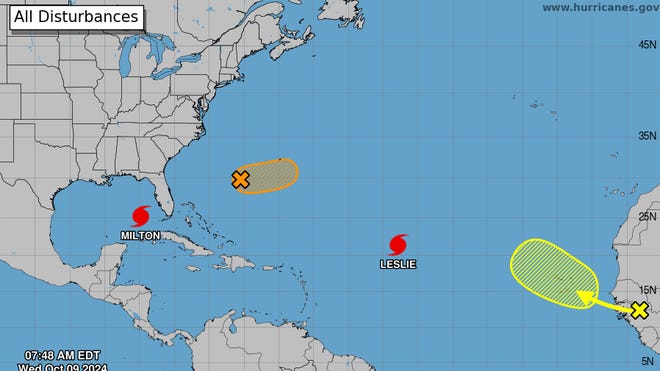 Is there a hurricane after Milton? Latest forecast.