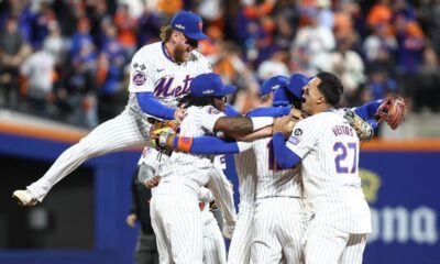 Lindor grand slam sends Mets to NLCS