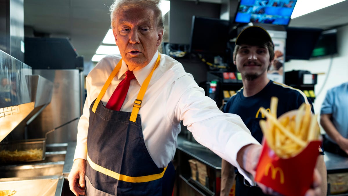 McDonald's distances itself from Donald Trump's campaign fryer visit