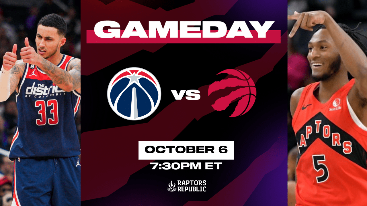 Preseason Gameday: Raptors vs Wizards, October 6