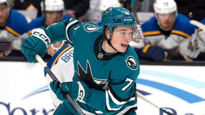 Sharks' Macklin Celebrini on injured reserve after stellar debut