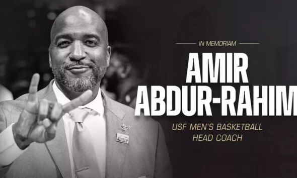 South Florida Head Men’s Basketball Coach Amir Abdur-Rahim Passes Away