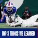 Top 3 things we learned from Bills at Jets | Monday Night Football