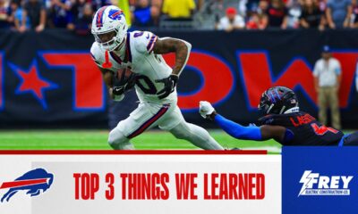 Top 3 things we learned from Bills at Texans