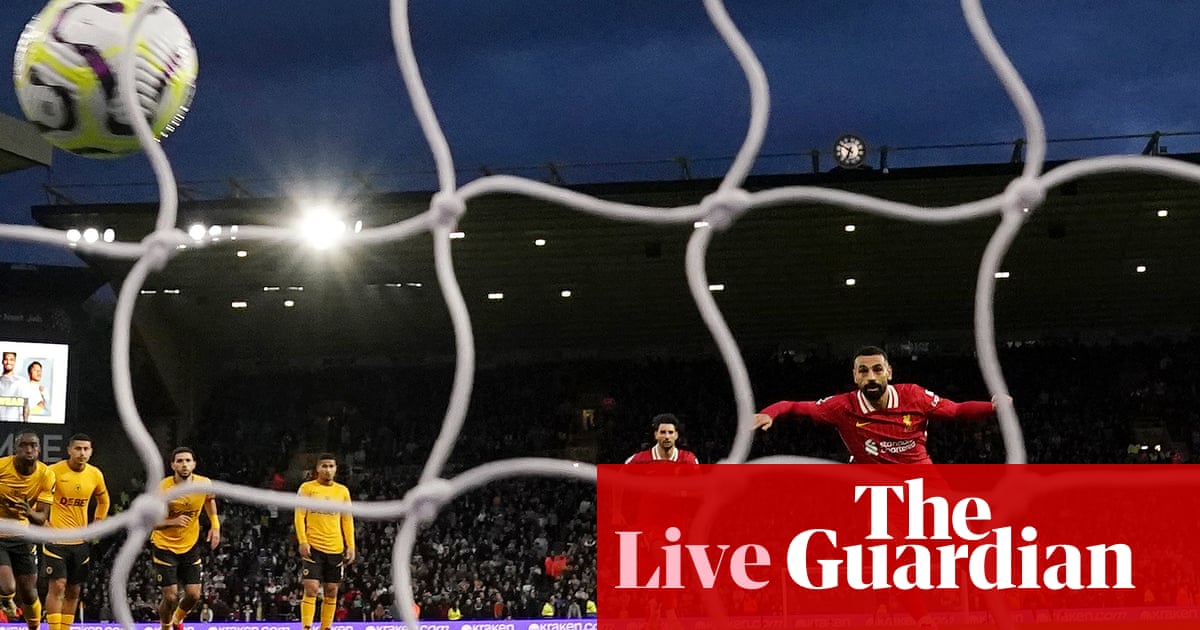 Wolves 1-2 Liverpool: Premier League – as it happened | Premier League