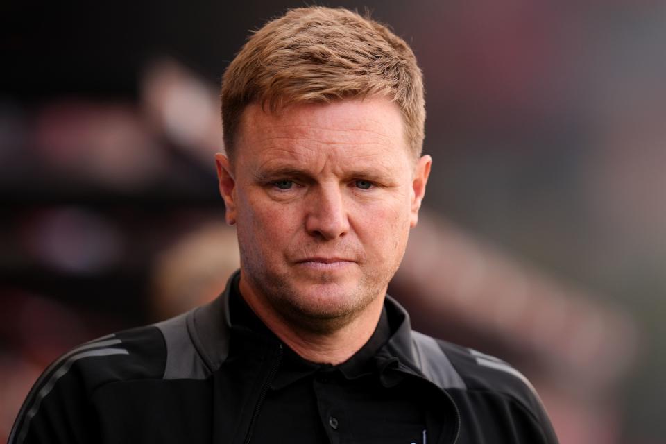 Eddie Howe  (John Walton/PA) (PA Wire)