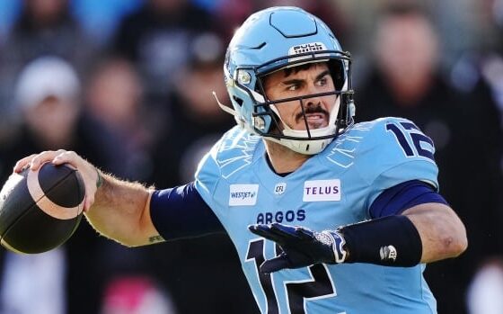 Chad Kelly's 4 TD passes lead Argos past Redblacks in East semifinal