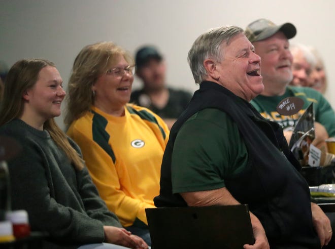 Clubhouse Live celebrates 350th show with guest Green Bay Packers great Don Majkowski in the Fox Club at Fox Cities Stadium in Grand Chute, Wis. on Monday, Novenber 4, 2024.
Wm. Glasheen USA TODAY NETWORK-Wisconsin