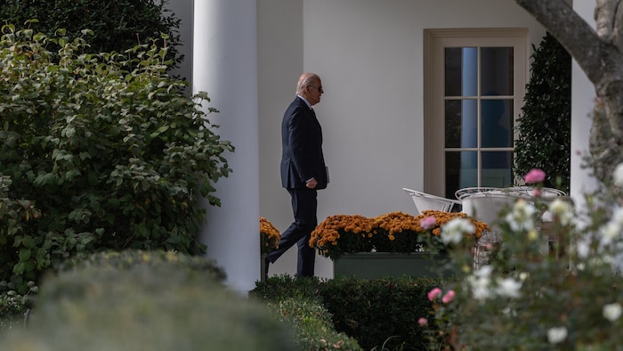 Joe Biden à la Maison-Blanche. 