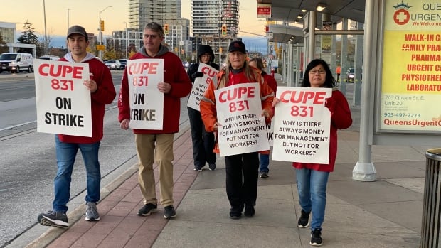 Brampton Transit, other key services disrupted as 1,200 city workers go on strike