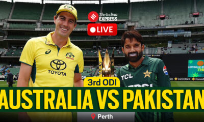 Australia vs Pakistan (AUS vs PAK) 3rd ODI Live Cricket Score Online Today Match Updates: Catch all the live updates from Perth Stadium