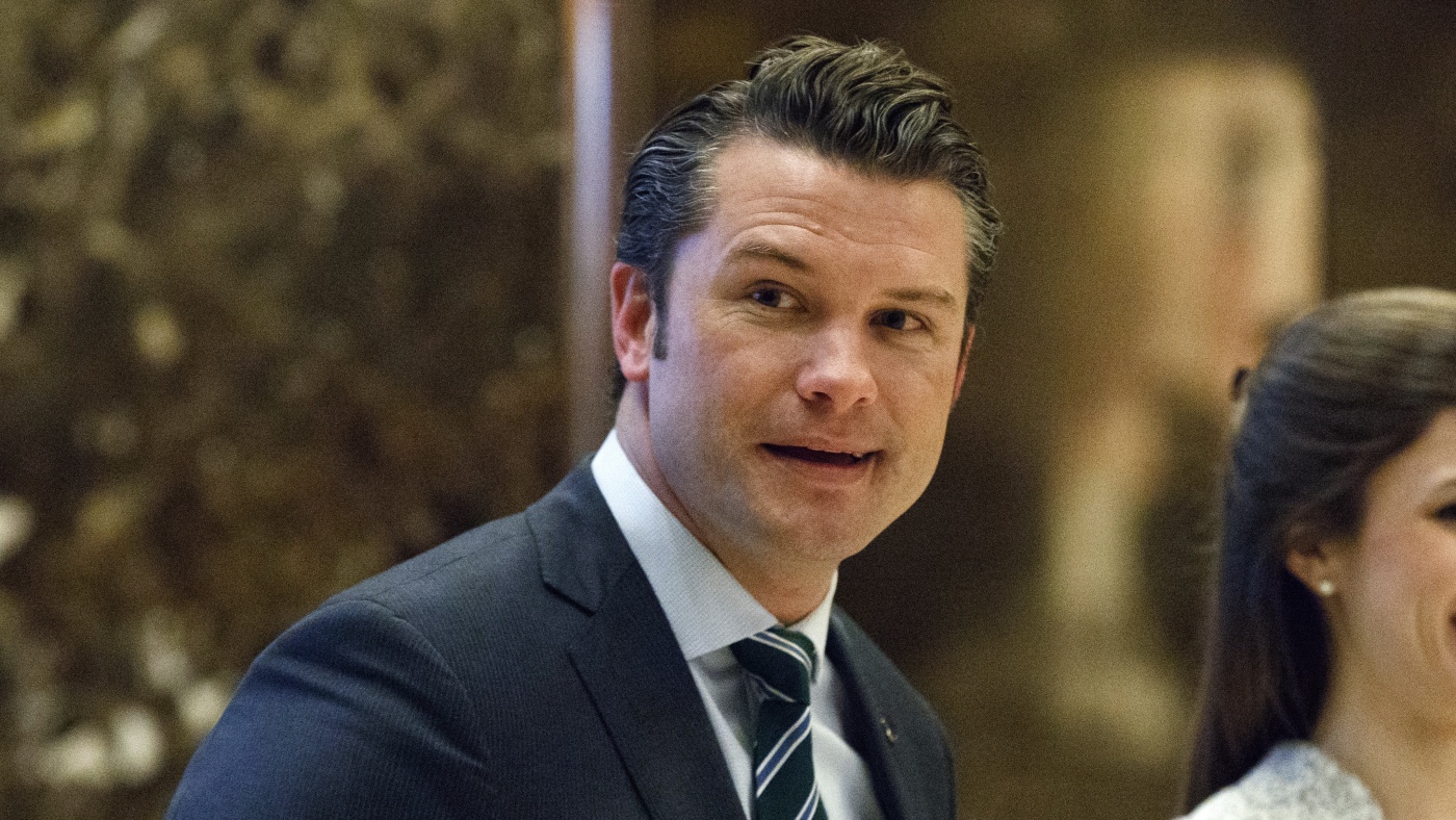 Fox News' Pete Hegseth picked by Trump for defense secretary : NPR