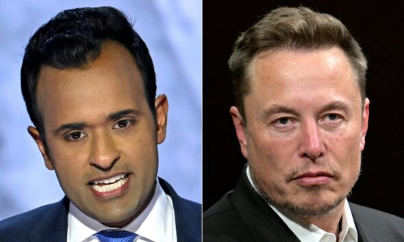 Trump appoints Elon Musk to lead so-called 'DOGE' with Vivek Ramaswamy : NPR