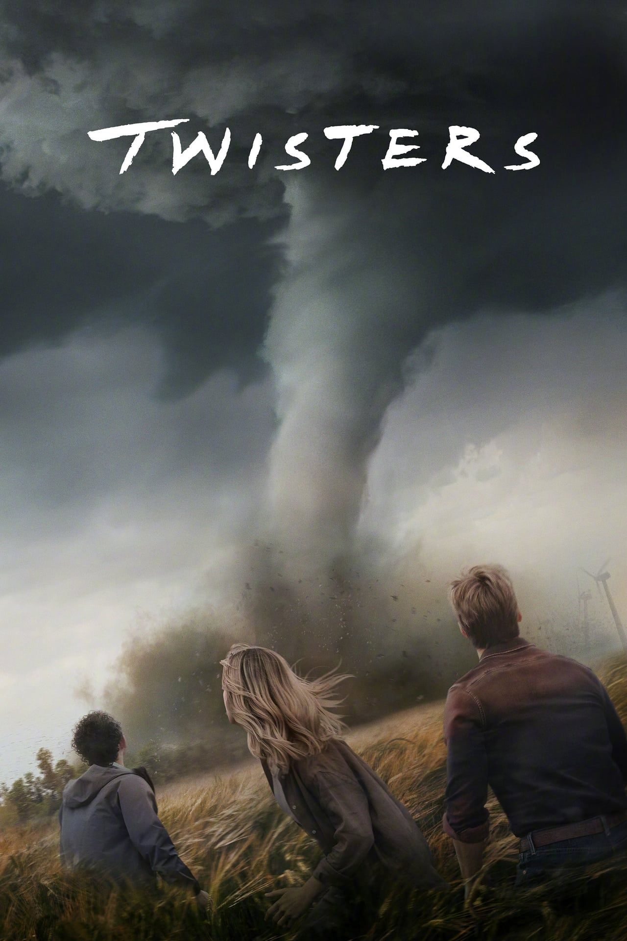 Official poster for Twisters (2024)