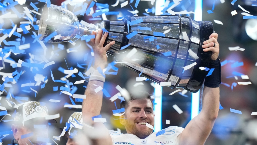 Grey Cup 2024: Argos beat Blue Bombers 41-24