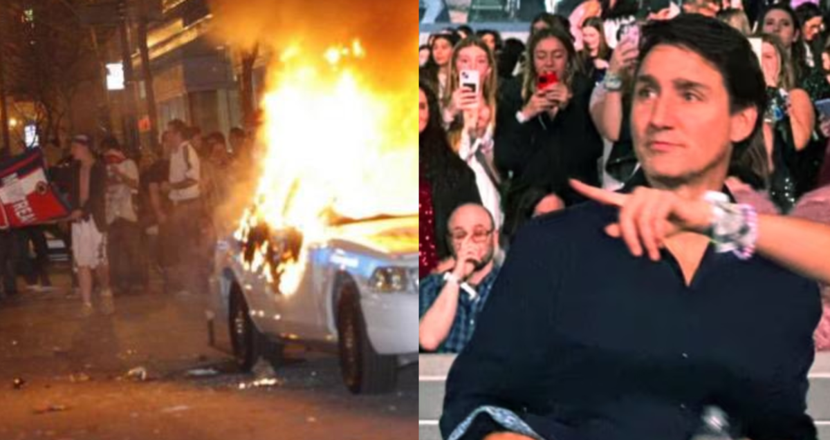 Canadians react as Trudeau attends Taylor Swift's Eras Tour while riots shake Montreal