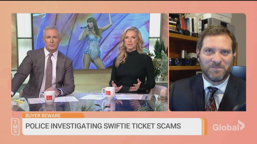 Click to play video: 'Taylor Swift ticket scam swindles 400 people out of $300k'