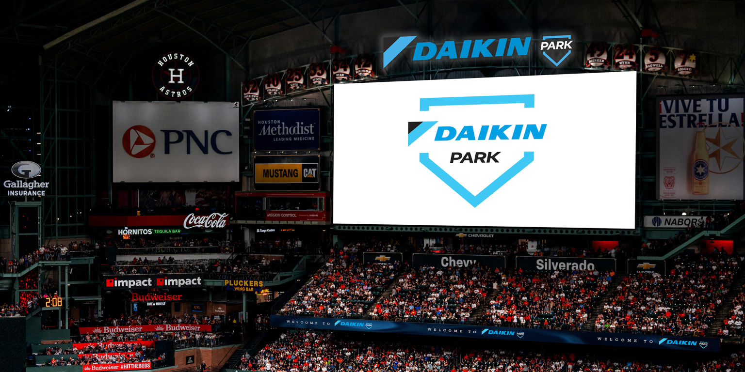 Astros, Daikin agree to naming rights deal