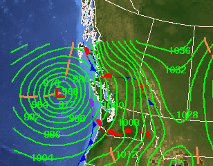 'Bomb cyclone' storm headed to BC coast, hits Tuesday