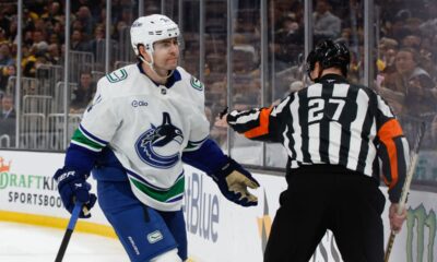 DeBrusk scores game-winner in return to Boston, Canucks shut out Bruins