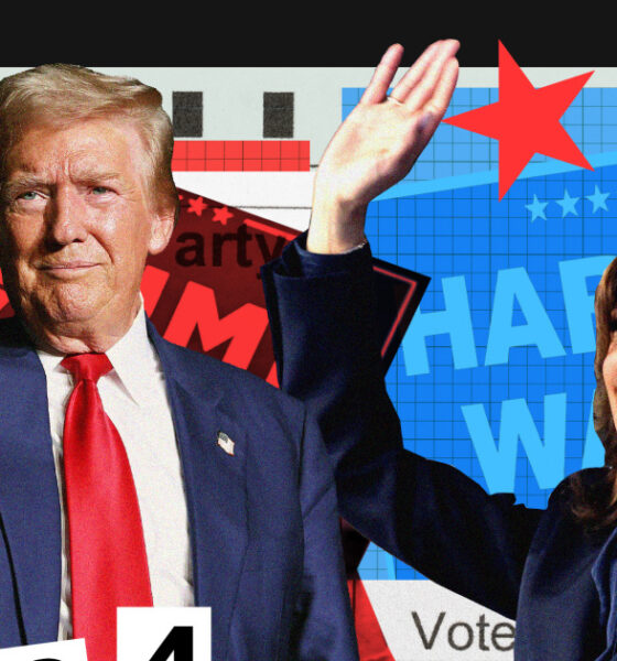 Election Day has arrived. It's Harris vs. Trump in the final push to the polls.