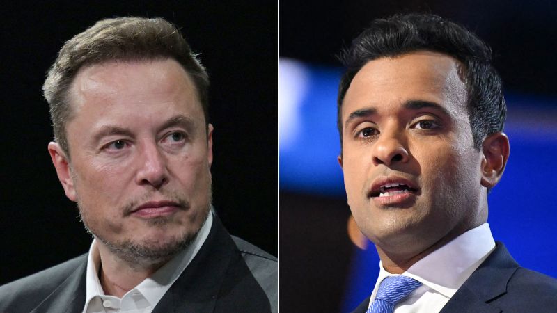 Elon Musk and Vivek Ramaswamy will lead new ‘Department of Government Efficiency’ in Trump administration