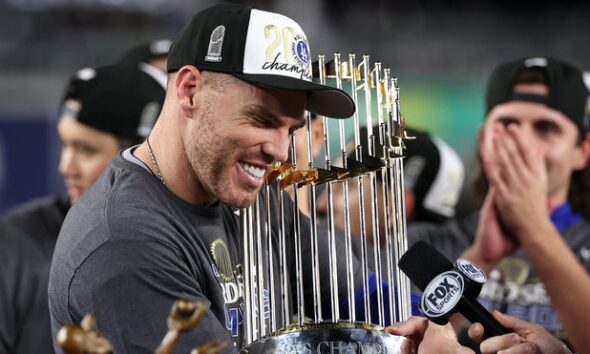 Freddie Freeman delivers a World Series title after months of anguish