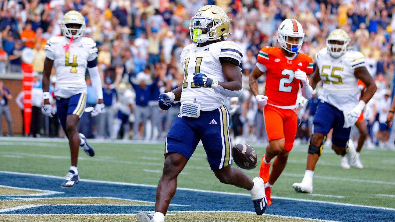 Georgia Tech hands No. 4 Miami first loss of season