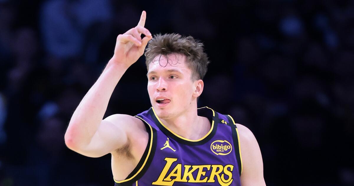 How the Lakers landed hot-shooting rookie Dalton Knecht