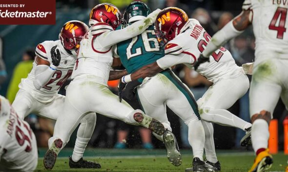 Instant analysis | Commanders struggle to finish in 26-18 loss to Eagles