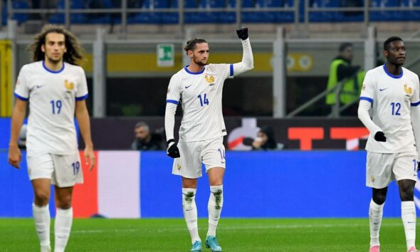 Italy vs France highlights, ITA 1-3 FRA, UEFA Nations League: Rabiot scores brace in 50th Les Blues appearance as the French finish as group-toppers