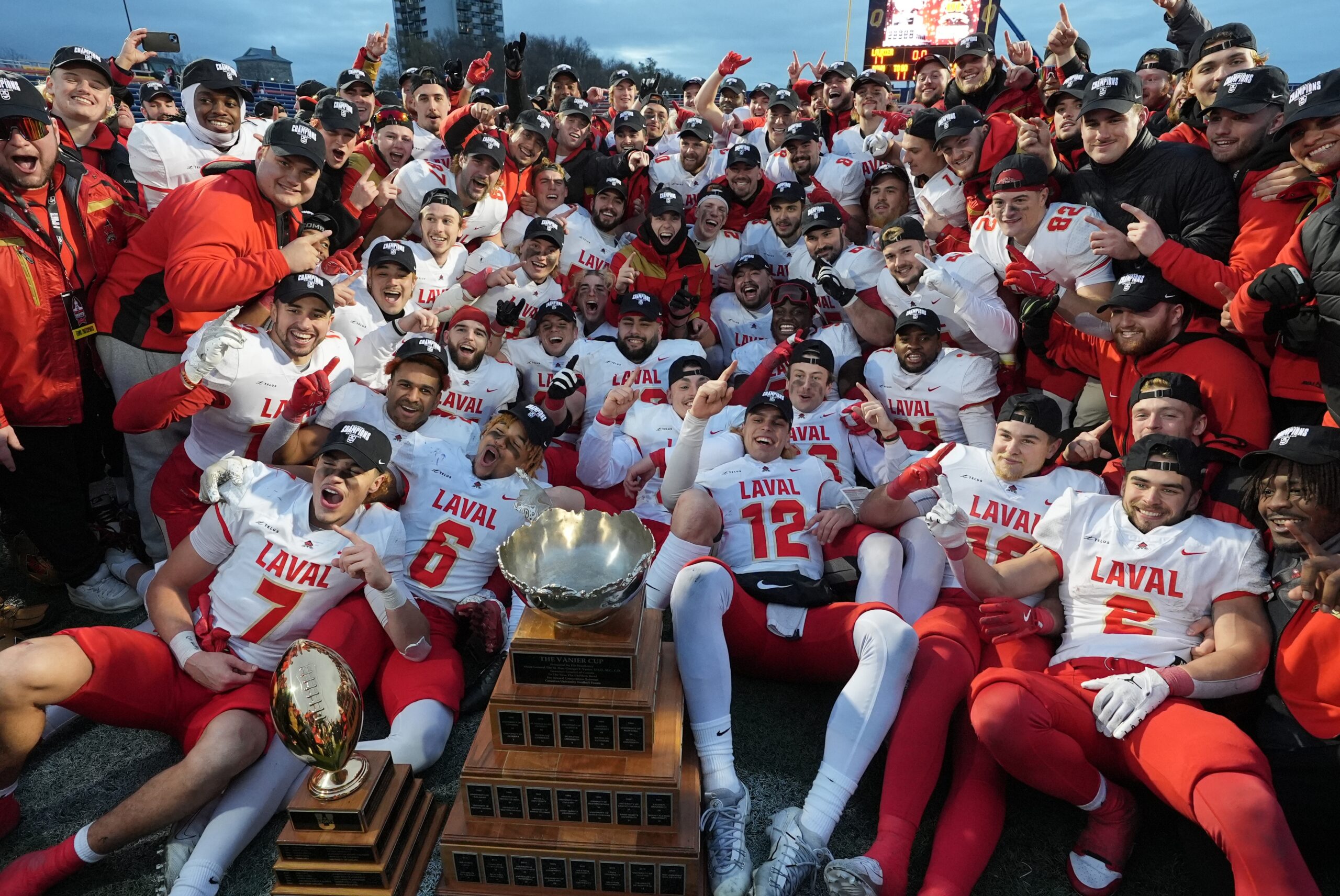 Laval wins Vanier Cup with victory over Laurier